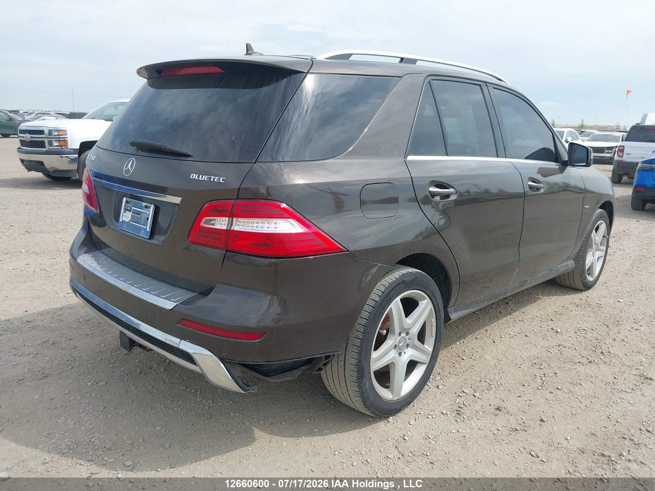2012 MERCEDES BENZ ML 350 BLUETEC 4MATIC thumbnail 5
