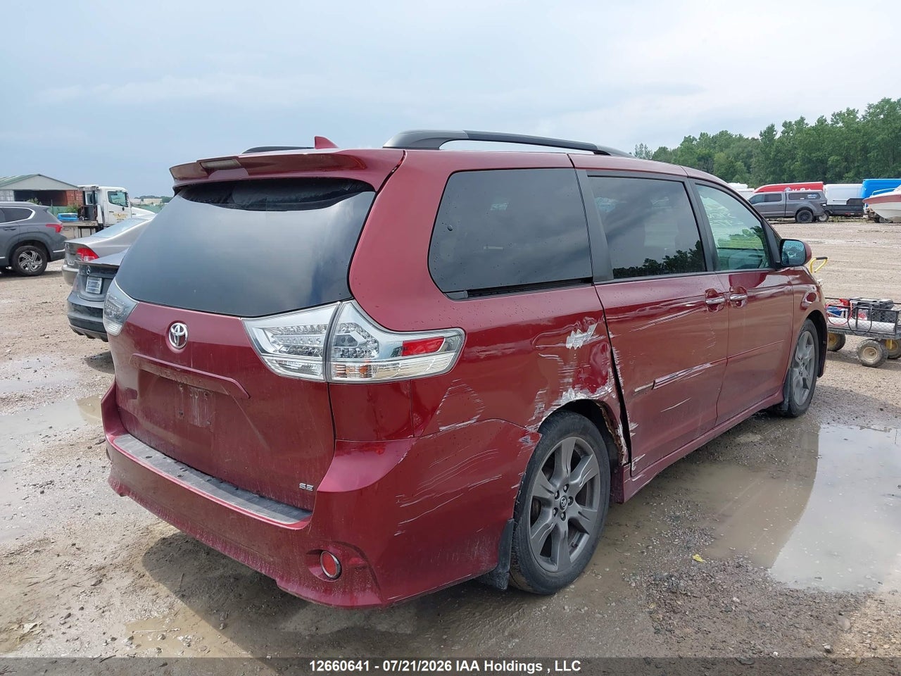 2019 TOYOTA SIENNA SE 8-PASSENGER thumbnail 5