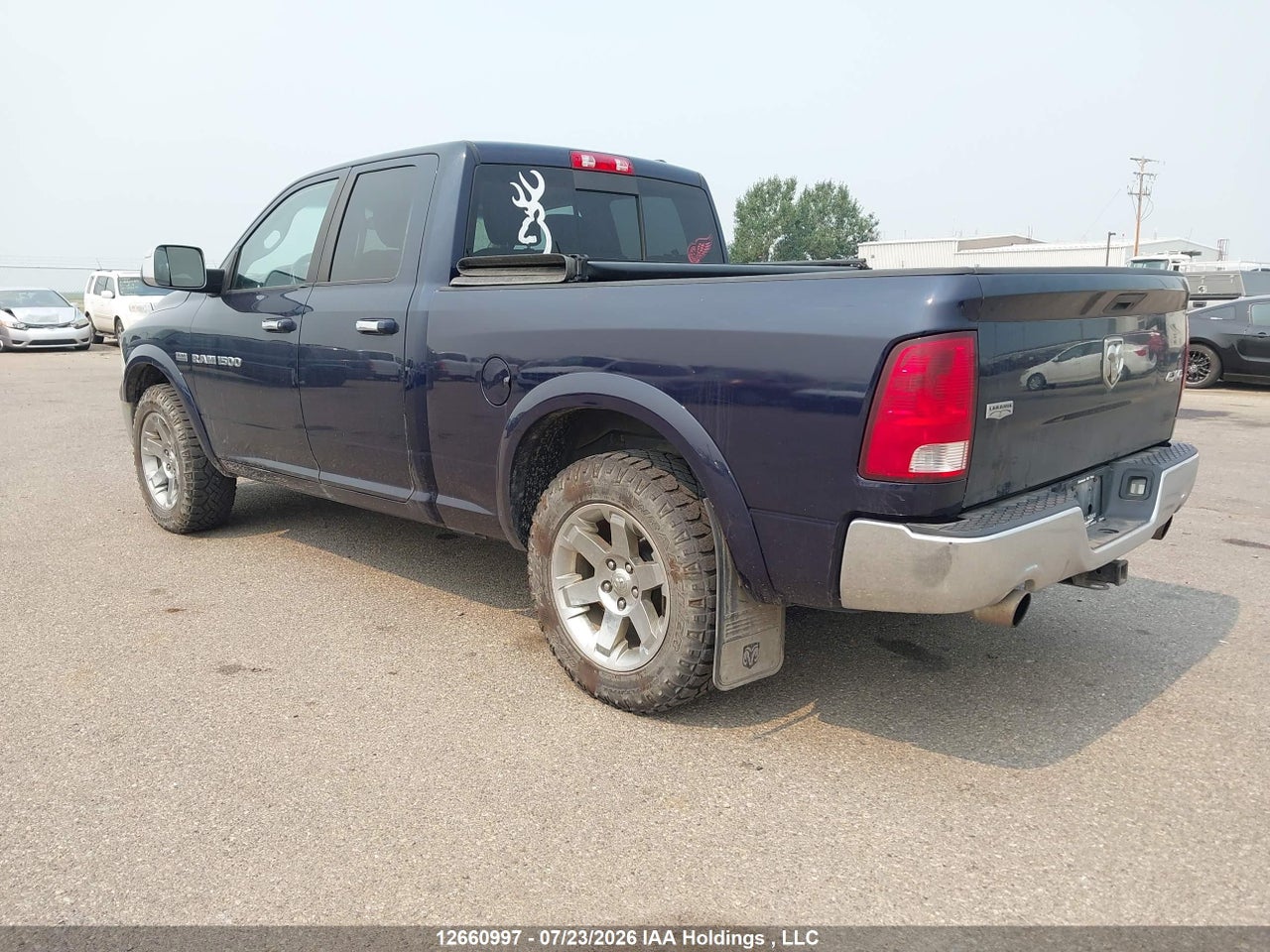 2012 DODGE RAM 1500 LARAMIE thumbnail 4