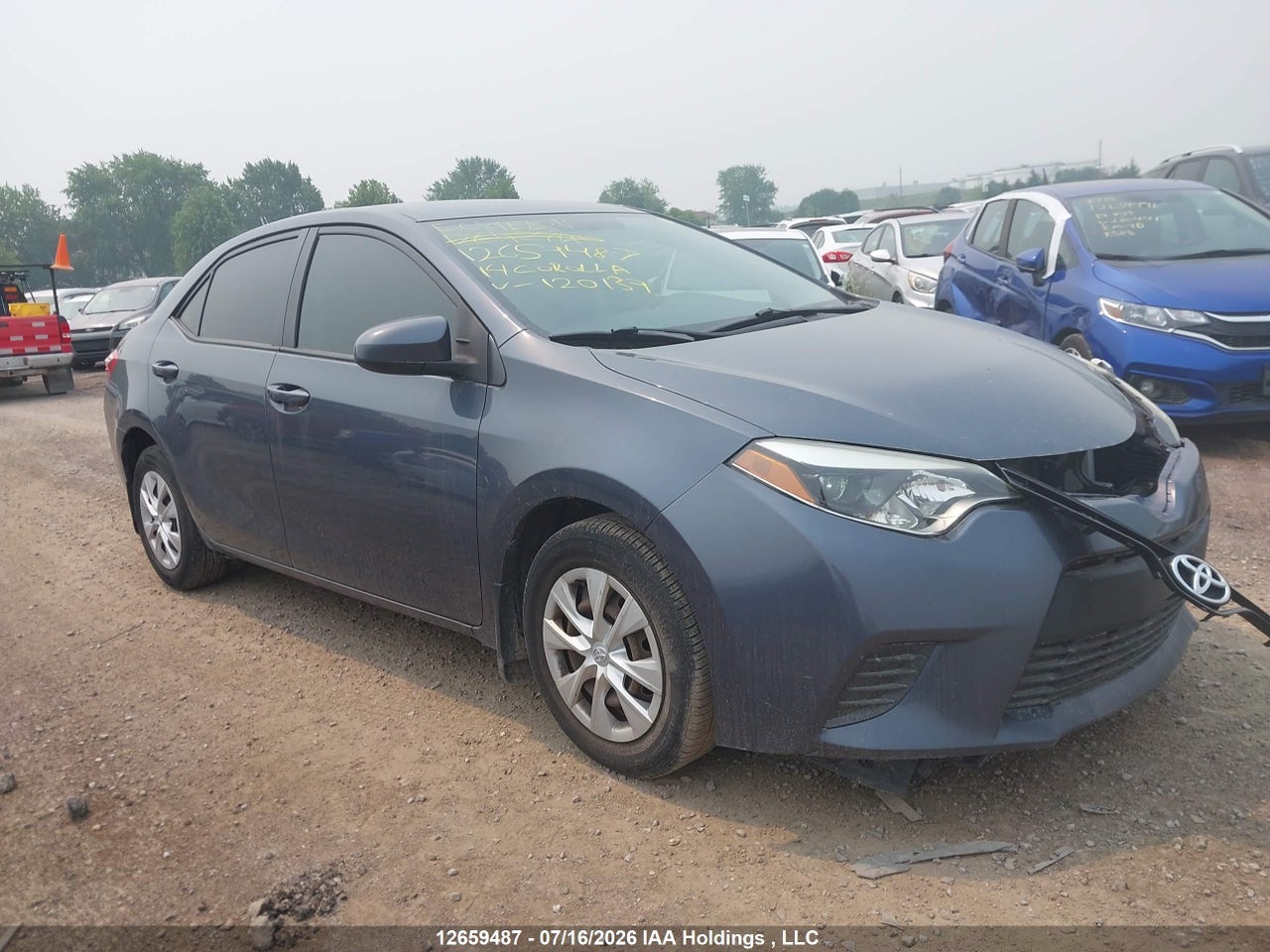 2014 TOYOTA COROLLA CE thumbnail 2