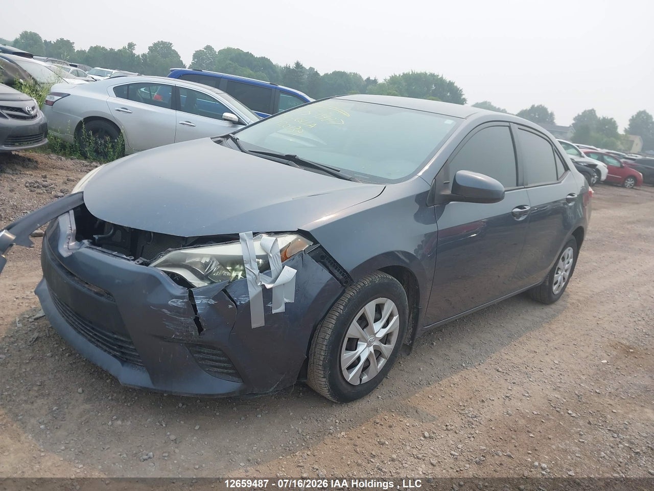 2014 TOYOTA COROLLA CE thumbnail 3