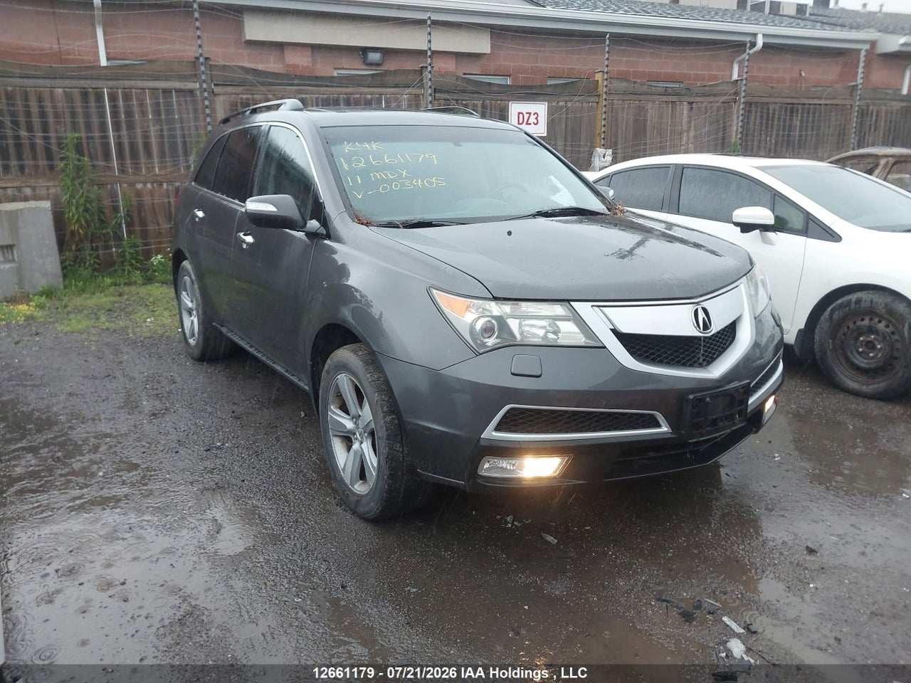 2011 ACURA MDX thumbnail 2