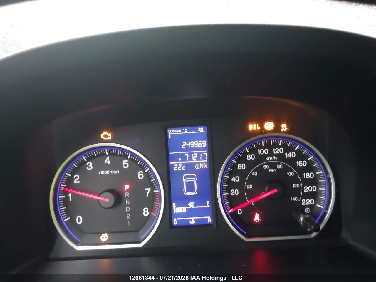 2011 HONDA CR-V EX thumbnail 8