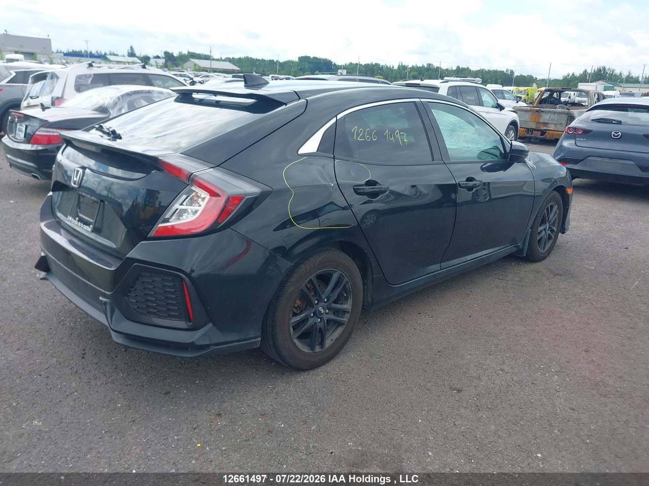 2018 HONDA CIVIC LX thumbnail 5
