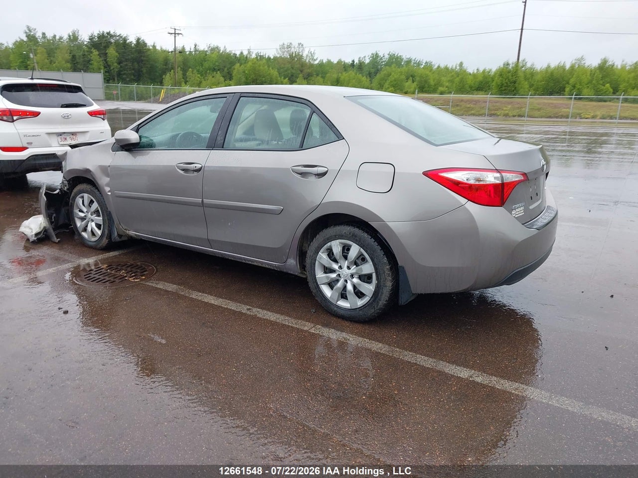 2015 TOYOTA COROLLA LE thumbnail 4