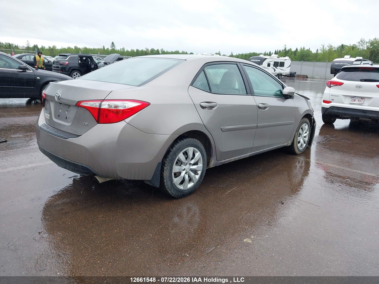2015 TOYOTA COROLLA LE thumbnail 5