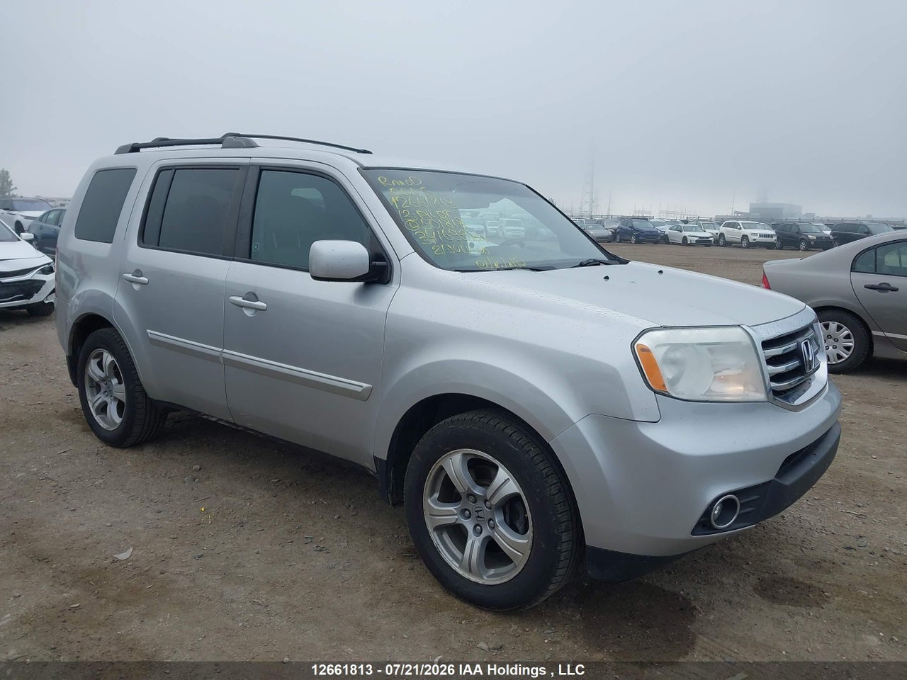 2013 HONDA PILOT EX thumbnail 2