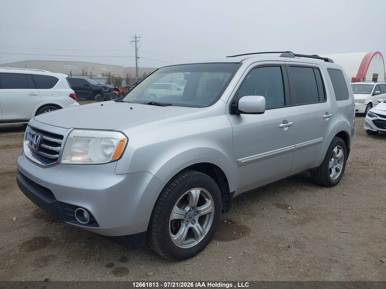 2013 HONDA PILOT EX thumbnail 3