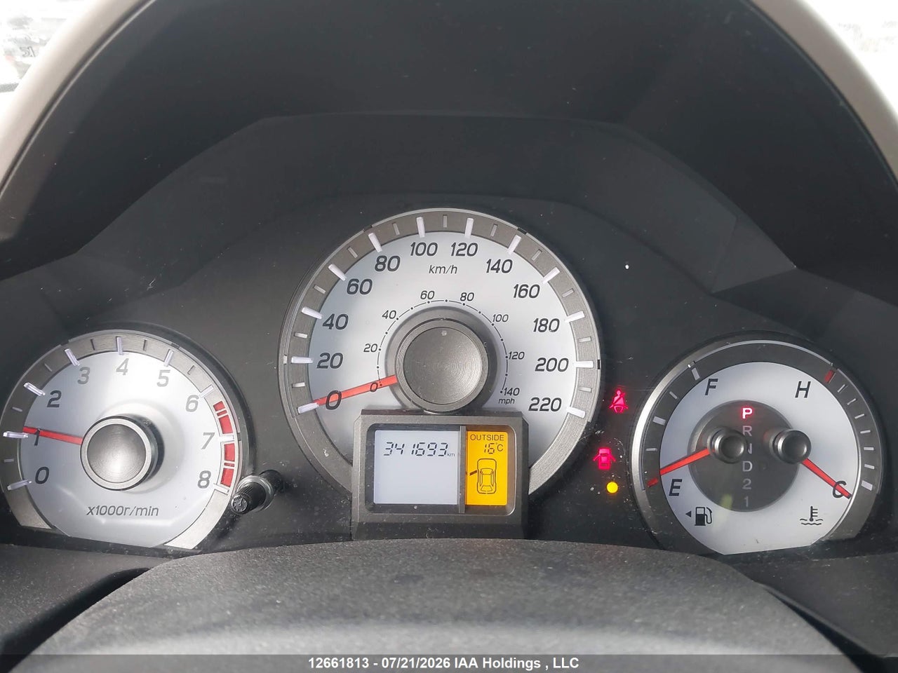 2013 HONDA PILOT EX thumbnail 8