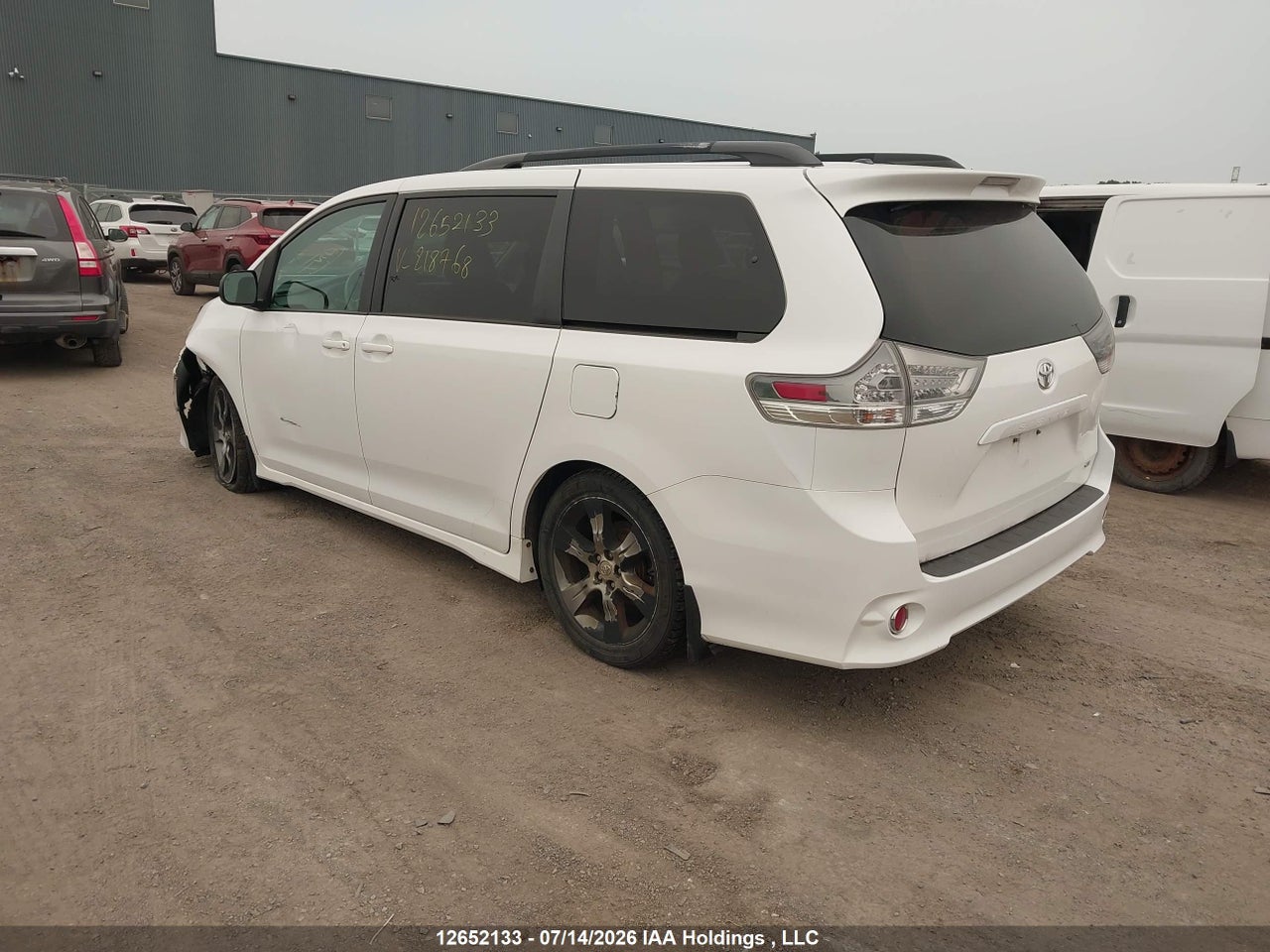 2012 TOYOTA SIENNA SE 8 PASSENGER thumbnail 4