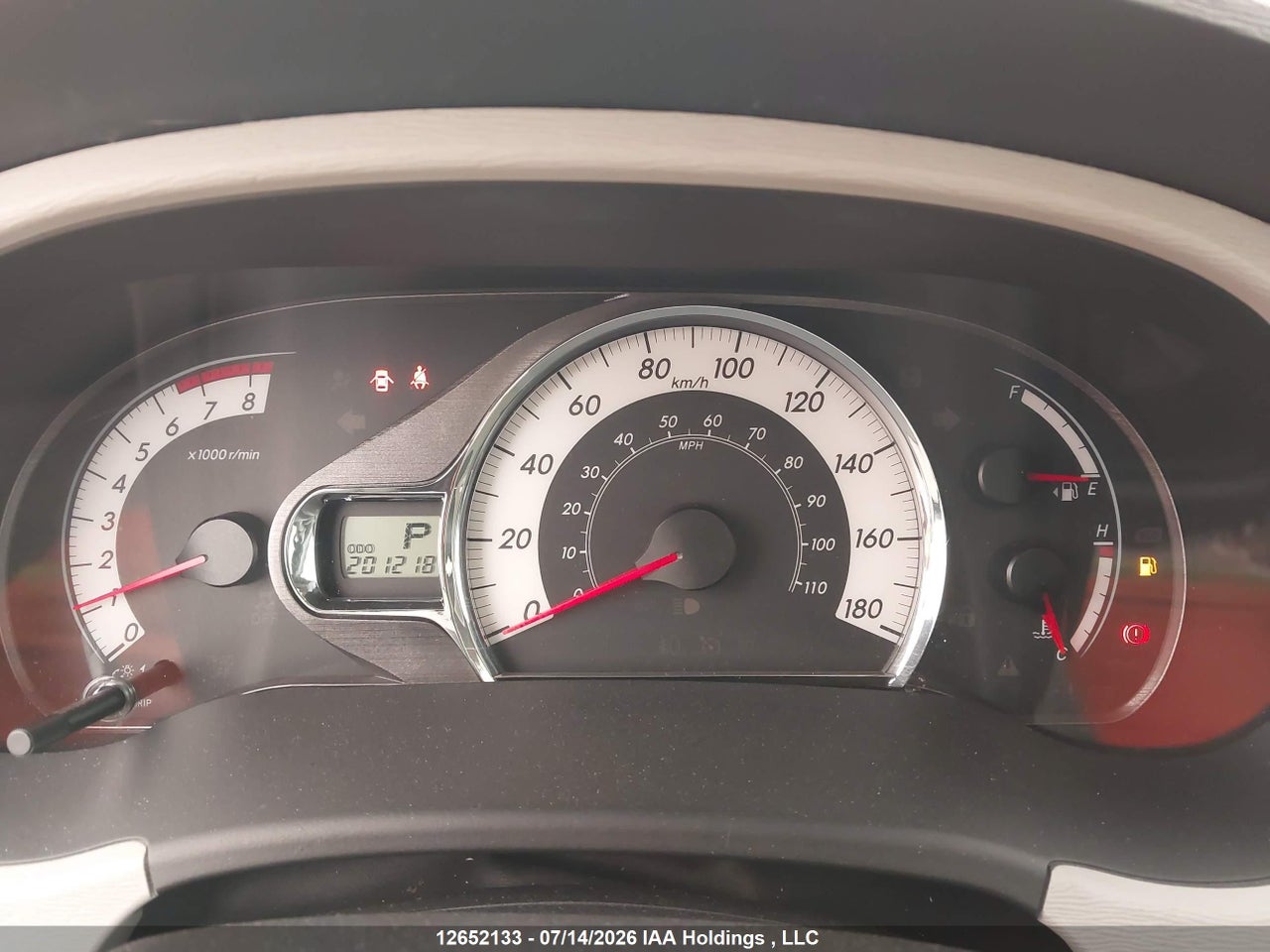 2012 TOYOTA SIENNA SE 8 PASSENGER thumbnail 8