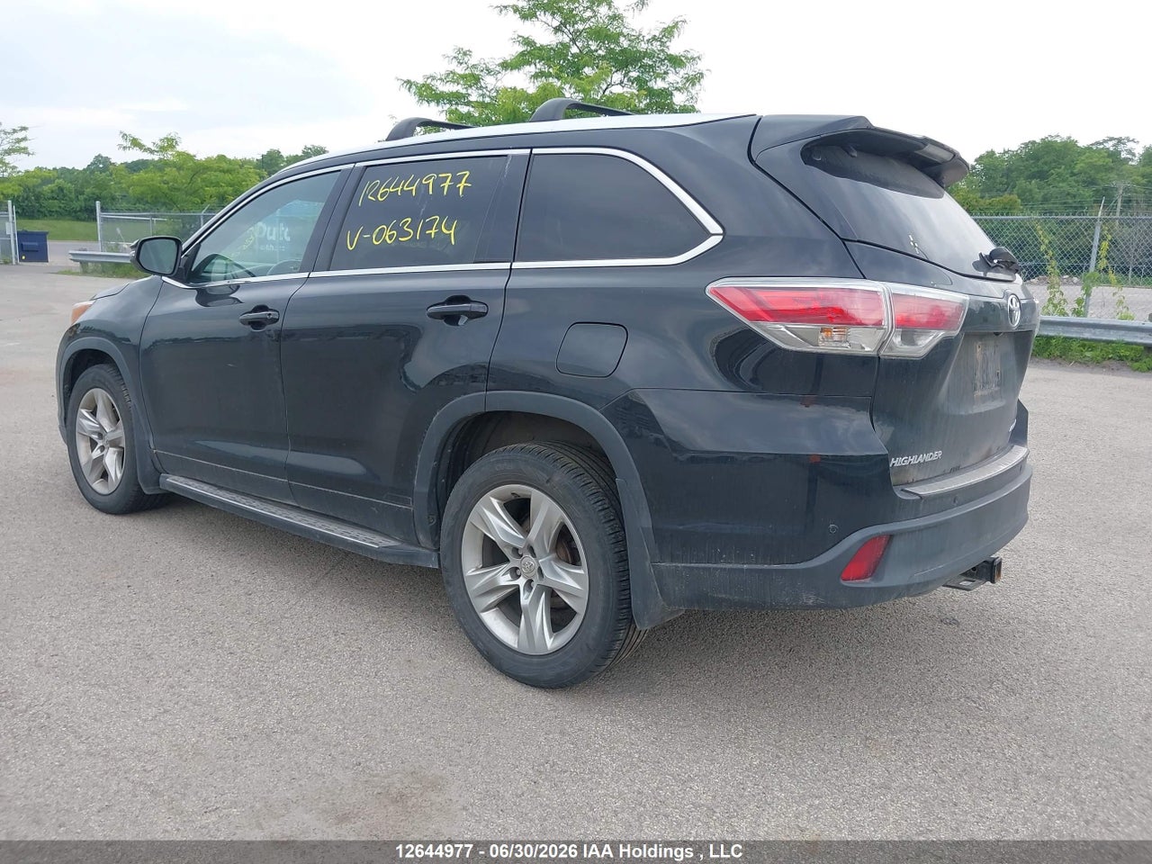 2014 TOYOTA HIGHLANDER LIMITED/LTD PLATNUM thumbnail 4