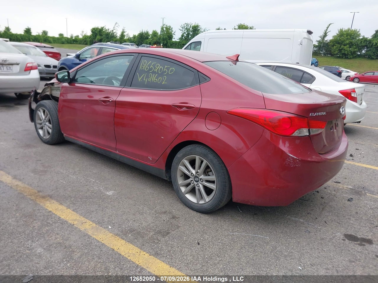 2013 HYUNDAI ELANTRA GL thumbnail 4