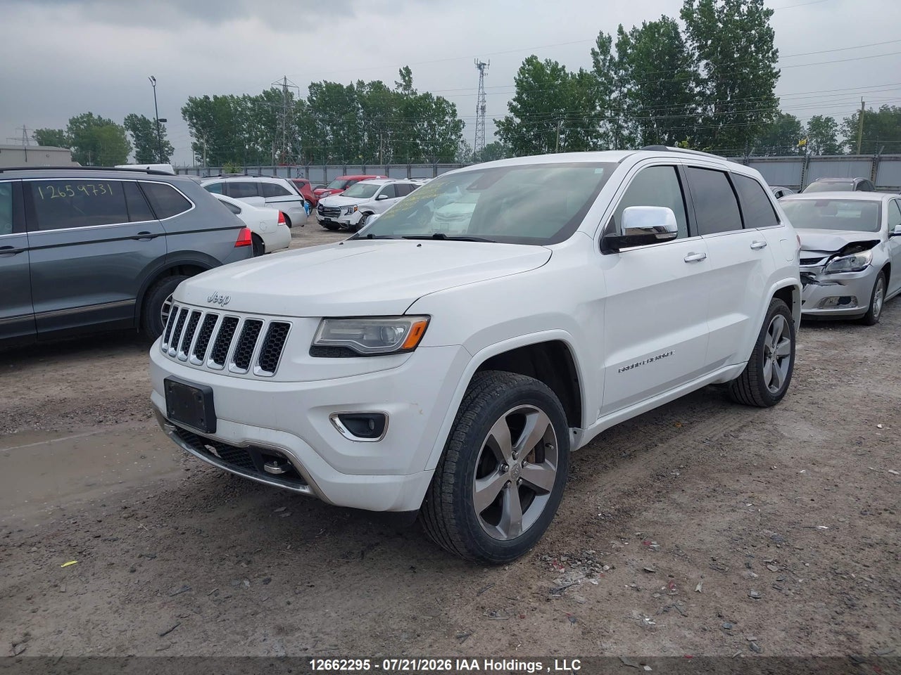 2014 JEEP GRAND CHEROKEE OVERLAND thumbnail 3