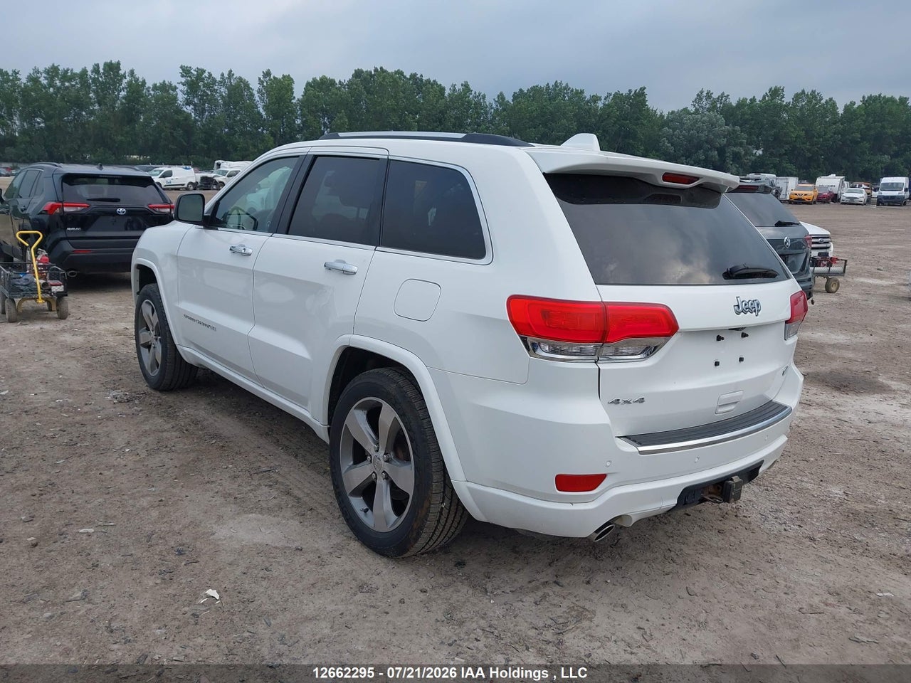 2014 JEEP GRAND CHEROKEE OVERLAND thumbnail 4