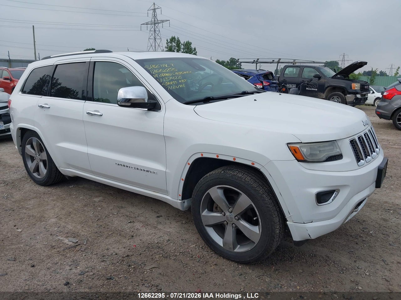 2014 JEEP GRAND CHEROKEE OVERLAND thumbnail 7