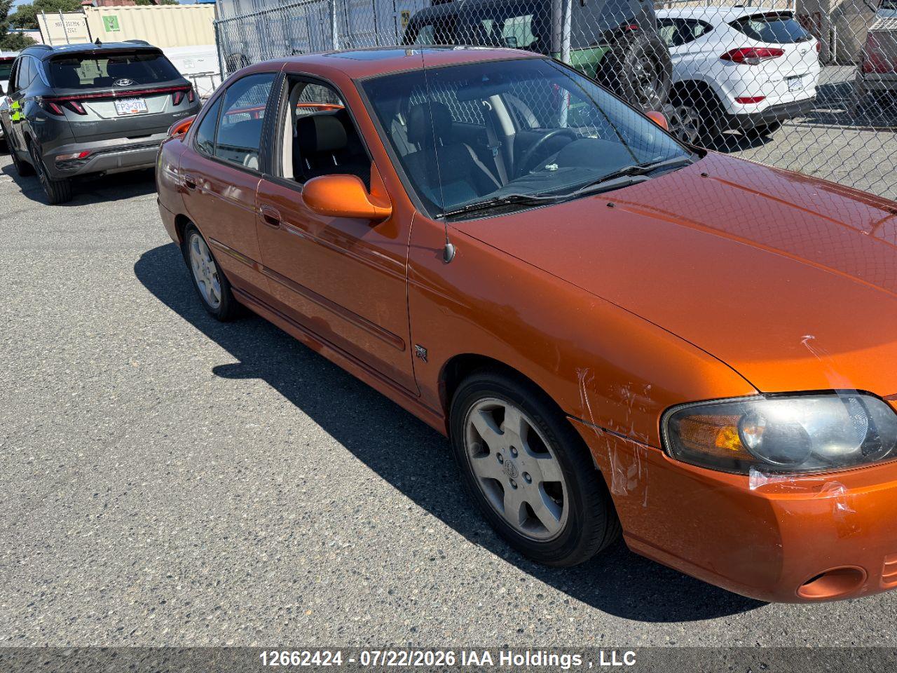2004 NISSAN SENTRA SE-R thumbnail 4