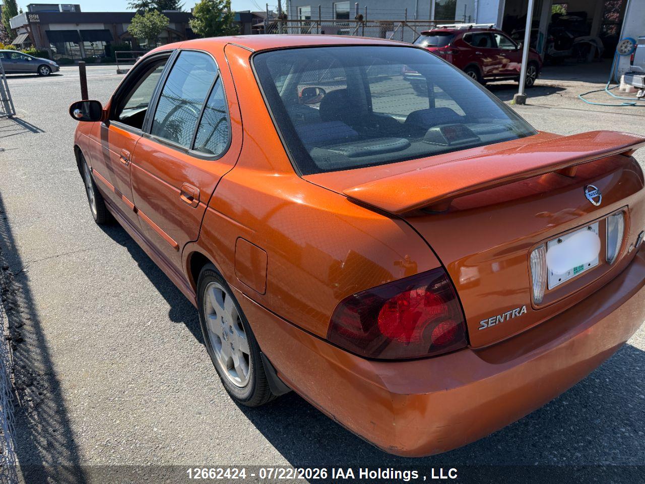 2004 NISSAN SENTRA SE-R thumbnail 7