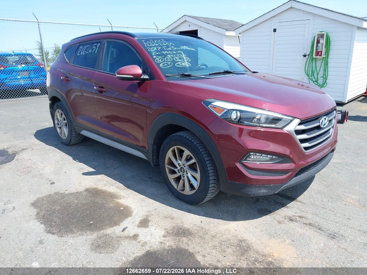 2017 HYUNDAI TUCSON SE thumbnail 2