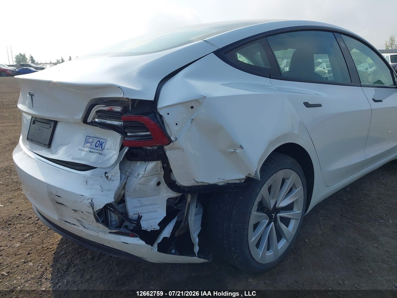 2022 TESLA MODEL 3 LONG RANGE thumbnail 7