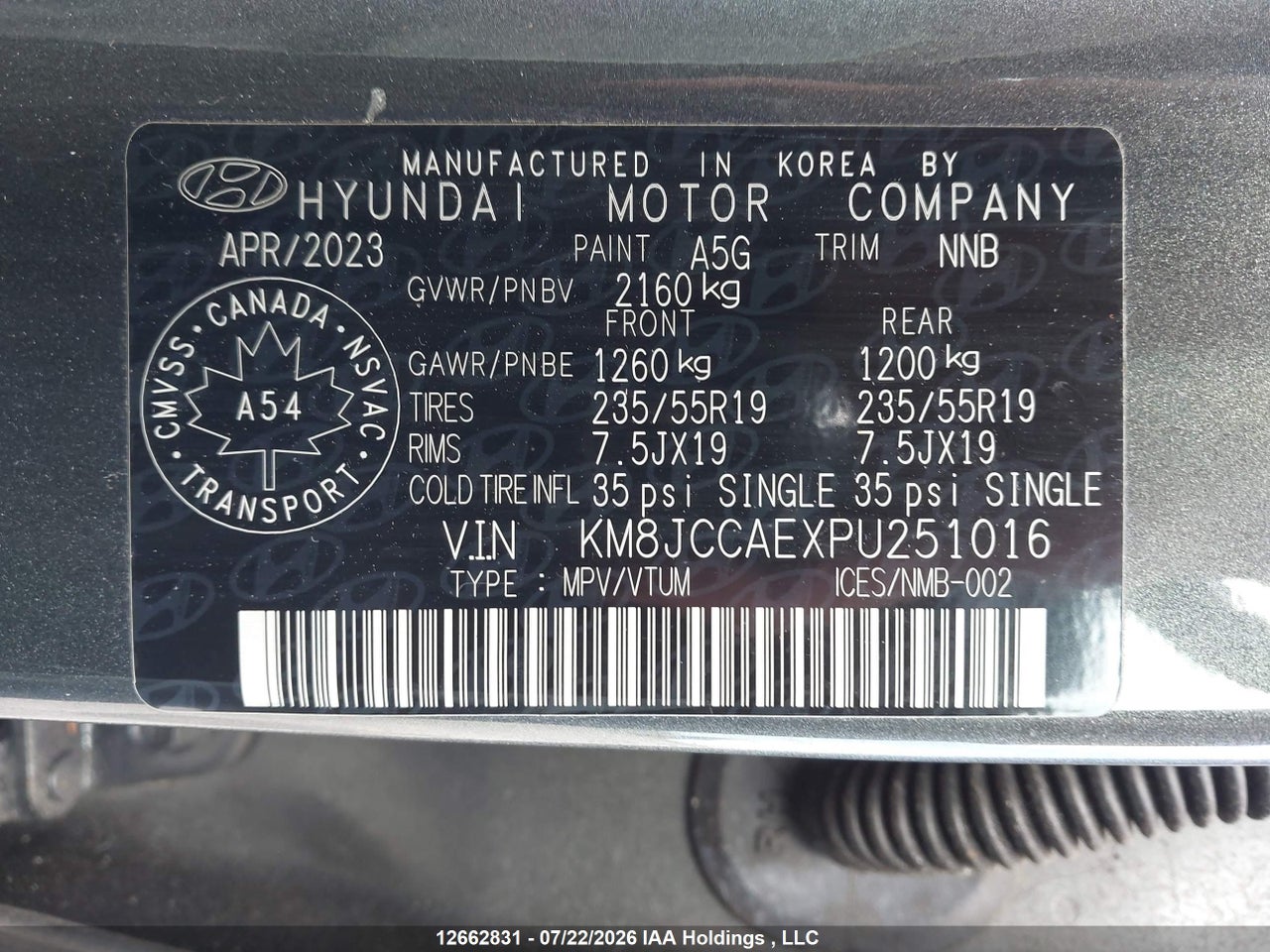 2023 HYUNDAI TUCSON SEL thumbnail 10