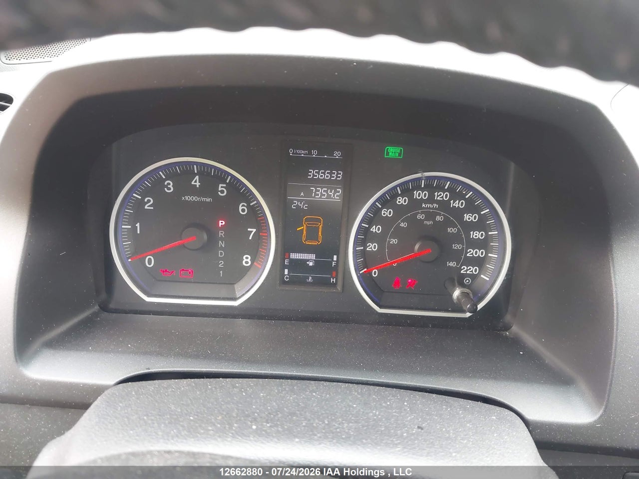 2009 HONDA CR-V EXL thumbnail 8