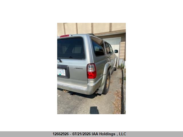 2001 TOYOTA 4RUNNER LIMITED thumbnail 9