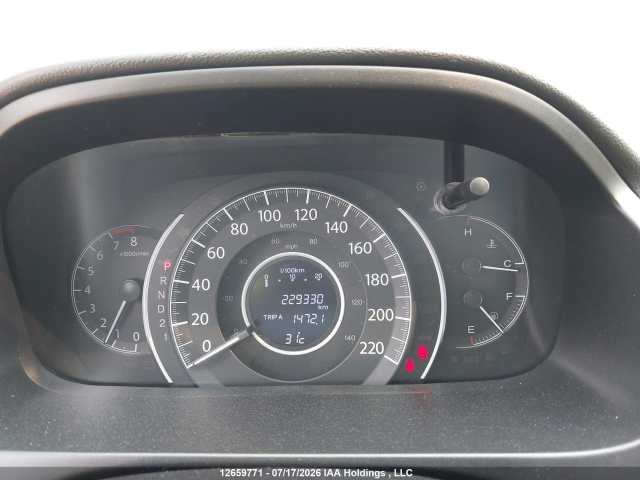 2013 HONDA CR-V EX thumbnail 8