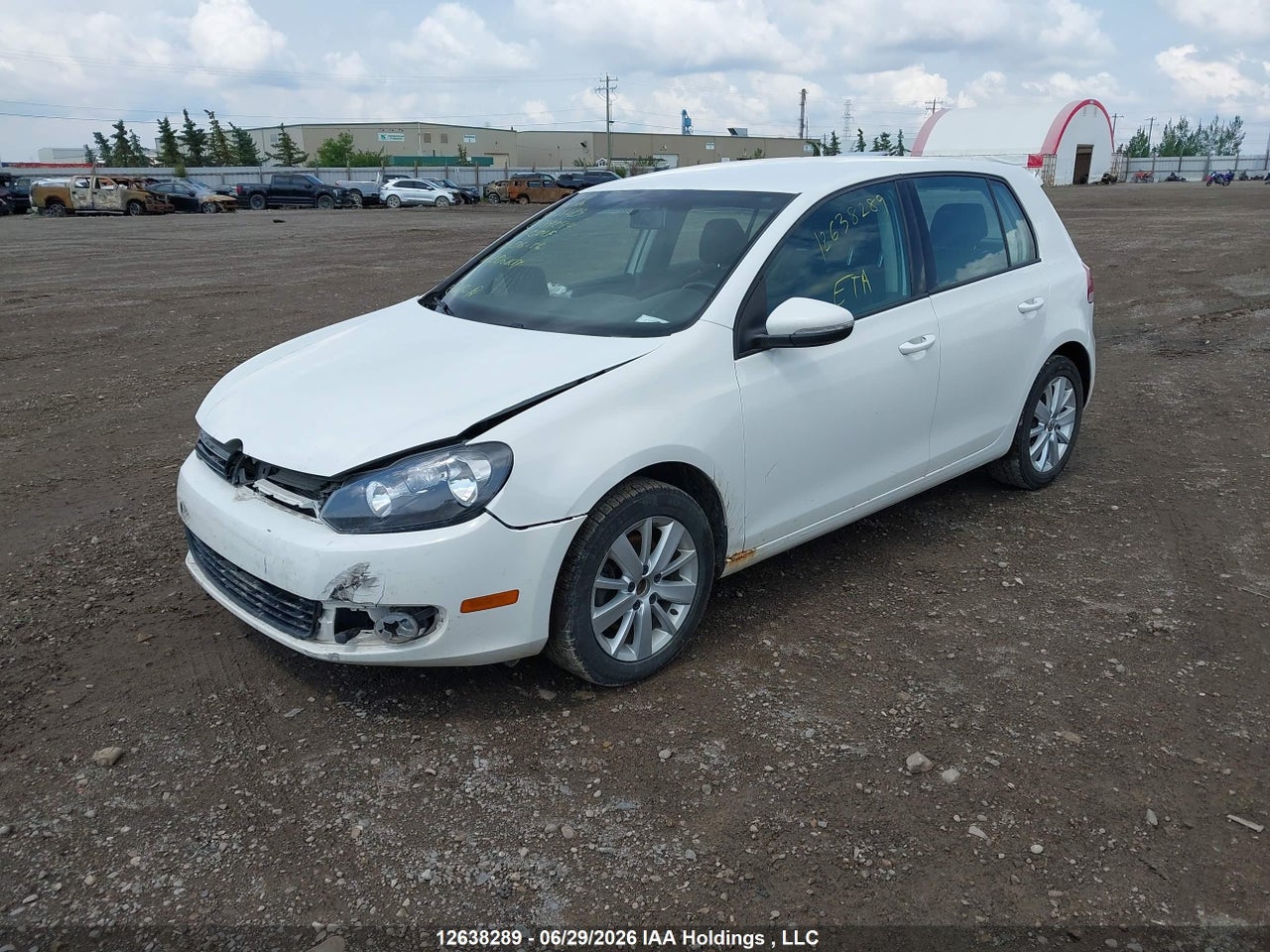 2012 VOLKSWAGEN GOLF thumbnail 3