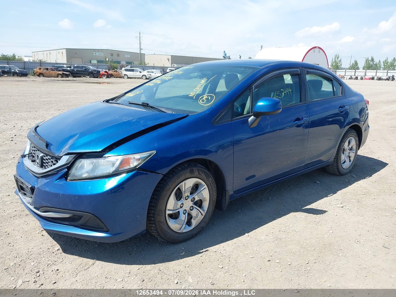 2013 HONDA CIVIC LX thumbnail 3