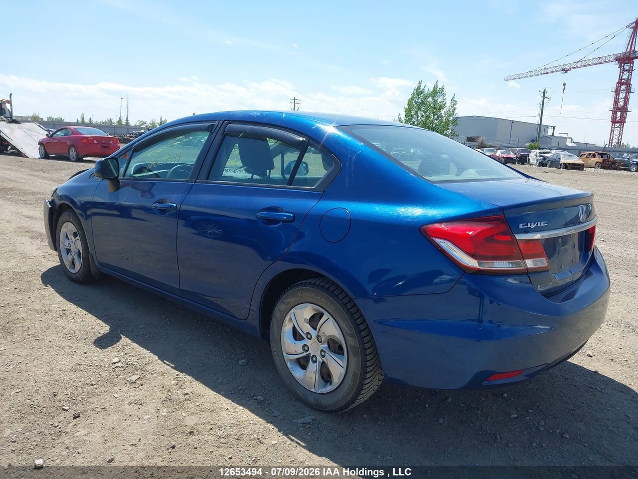 2013 HONDA CIVIC LX thumbnail 4