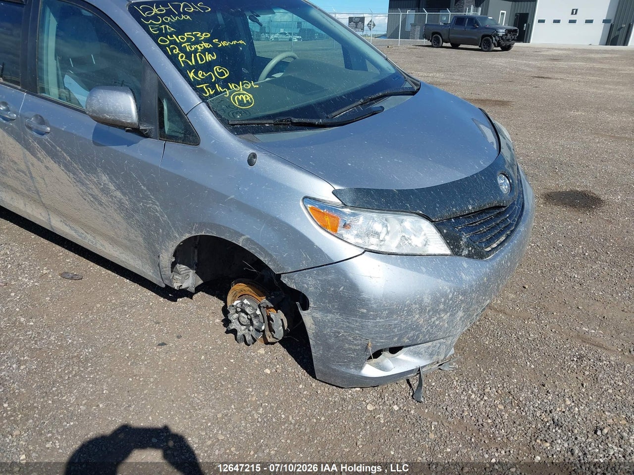 2012 TOYOTA SIENNA LE 7 PASSENGER thumbnail 7