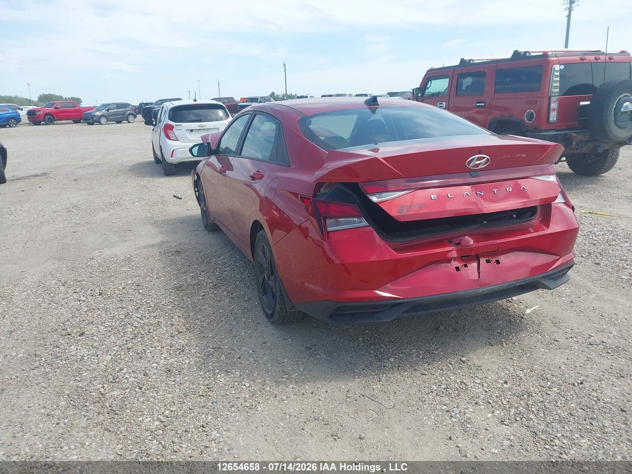 2021 HYUNDAI ELANTRA PREFERRED IVT thumbnail 4