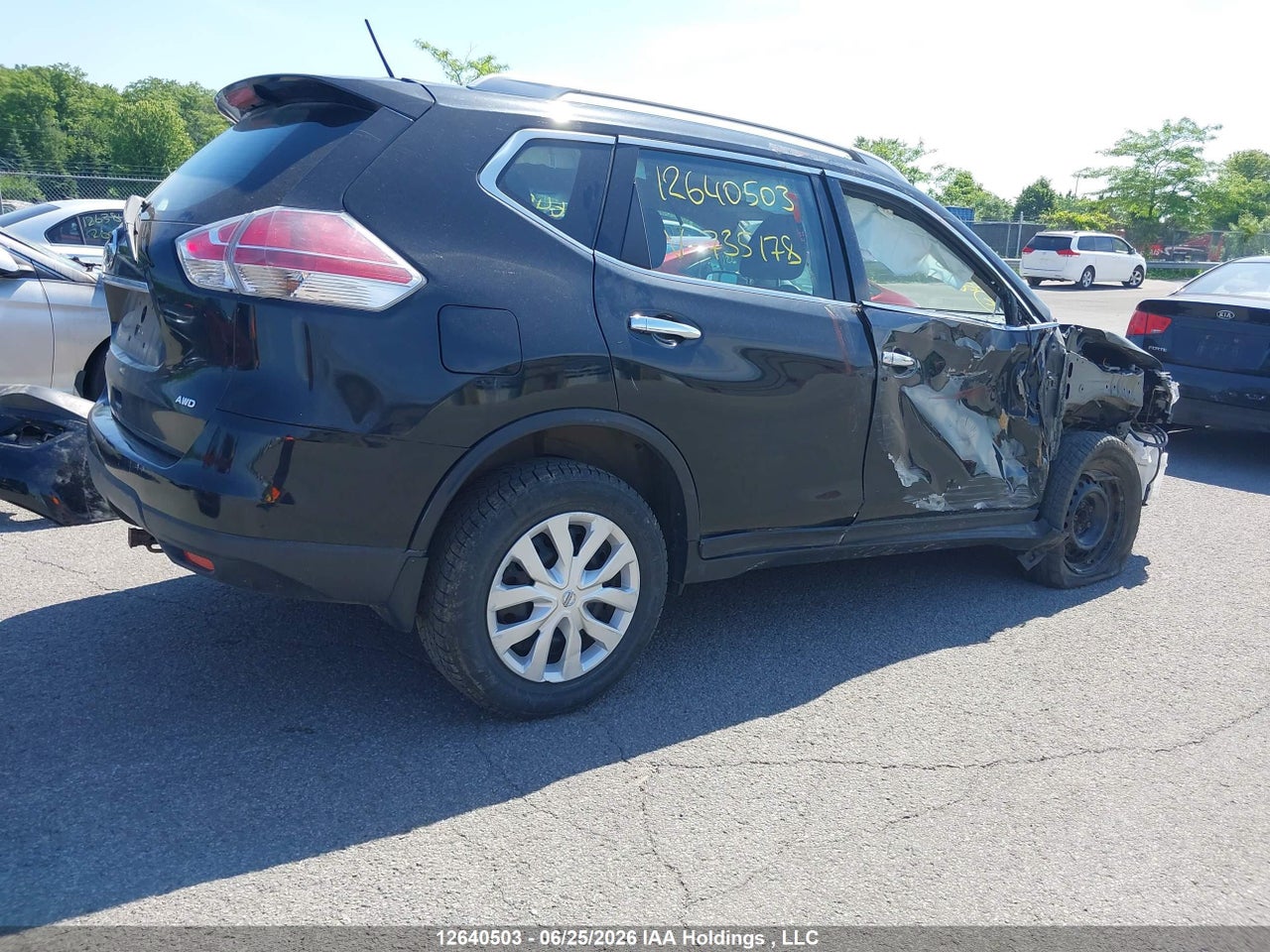 2016 NISSAN ROGUE S/SL PREMIUM/SV thumbnail 5