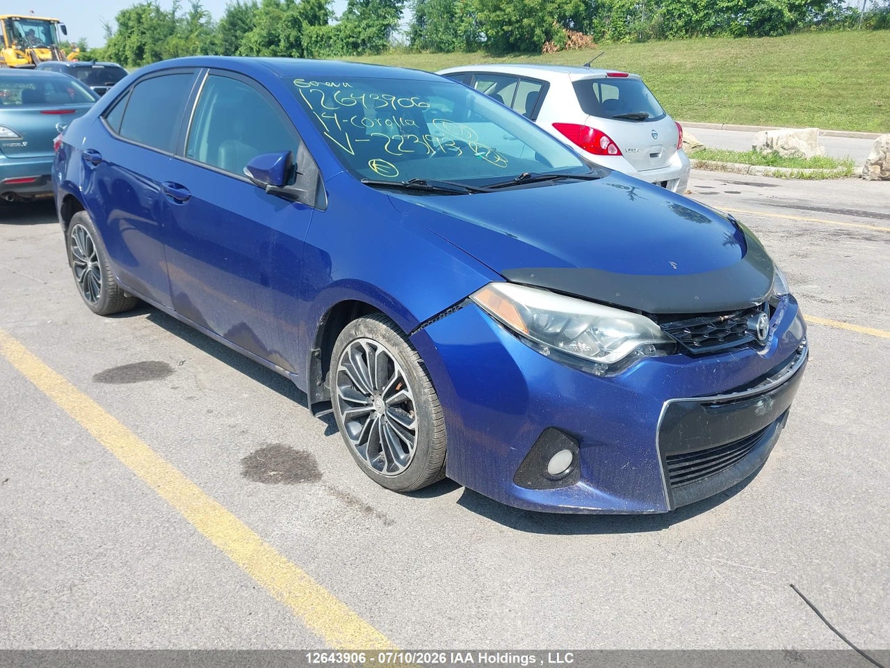 2014 TOYOTA COROLLA S thumbnail 2