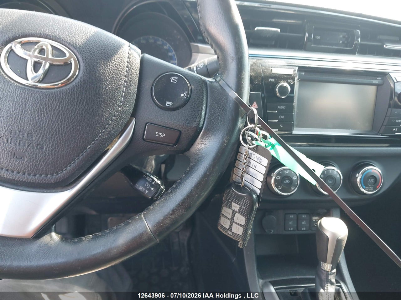 2014 TOYOTA COROLLA S thumbnail 12