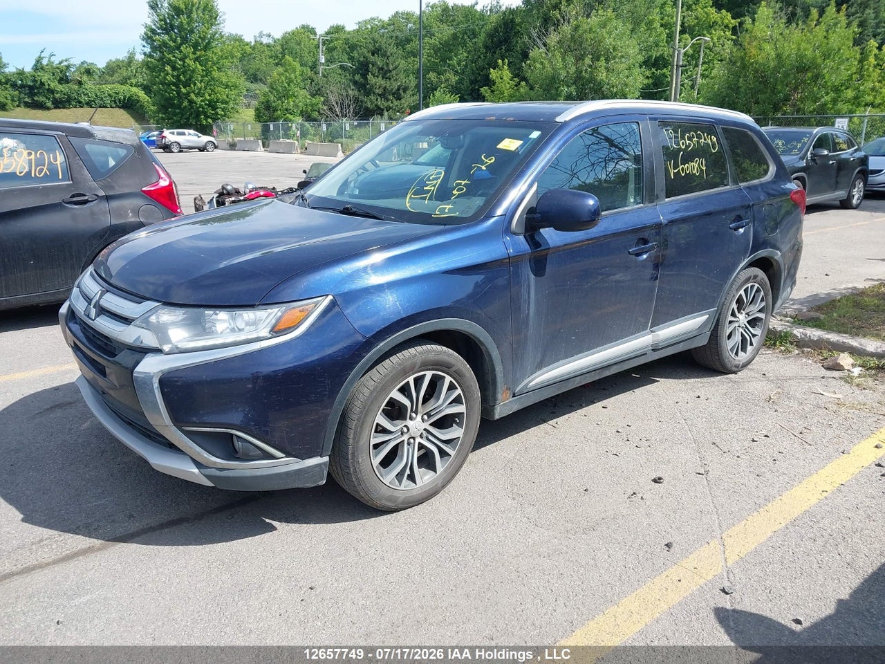 2017 MITSUBISHI OUTLANDER ES thumbnail 3