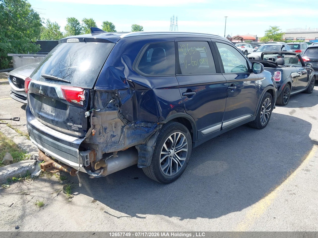 2017 MITSUBISHI OUTLANDER ES thumbnail 5