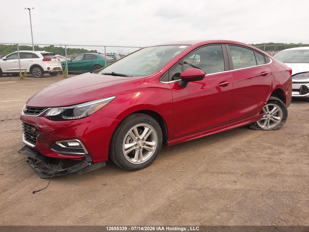 2018 CHEVROLET CRUZE LT AUTO thumbnail 3
