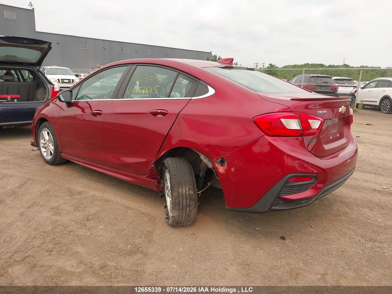 2018 CHEVROLET CRUZE LT AUTO thumbnail 4