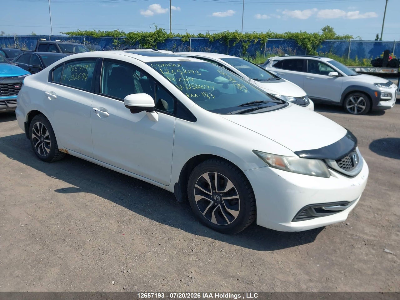 2014 HONDA CIVIC EX thumbnail 2