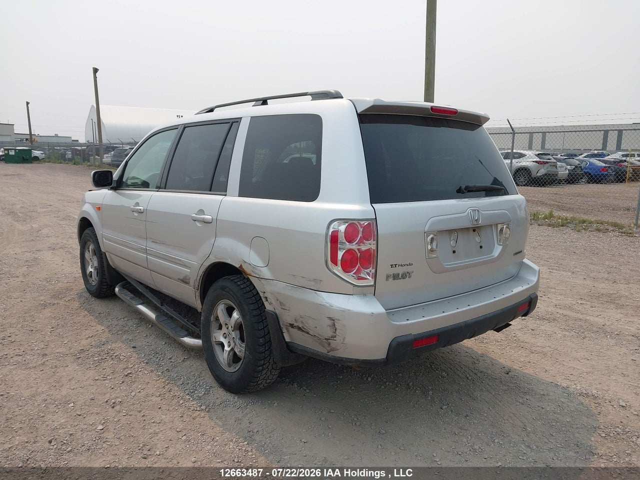 2008 HONDA PILOT EXL thumbnail 4