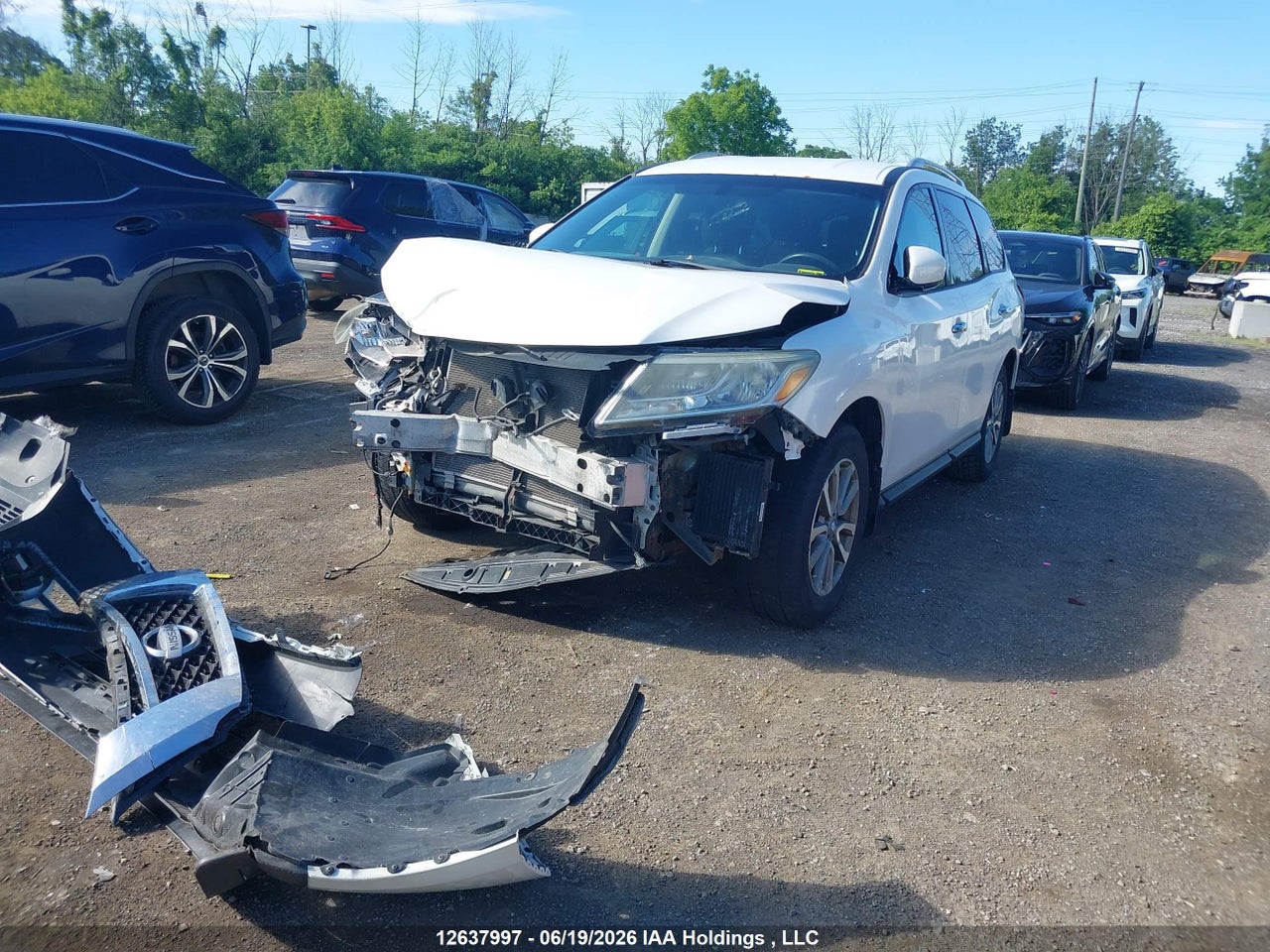 2014 NISSAN PATHFINDER S/SV/SL/PLATINUM thumbnail 3