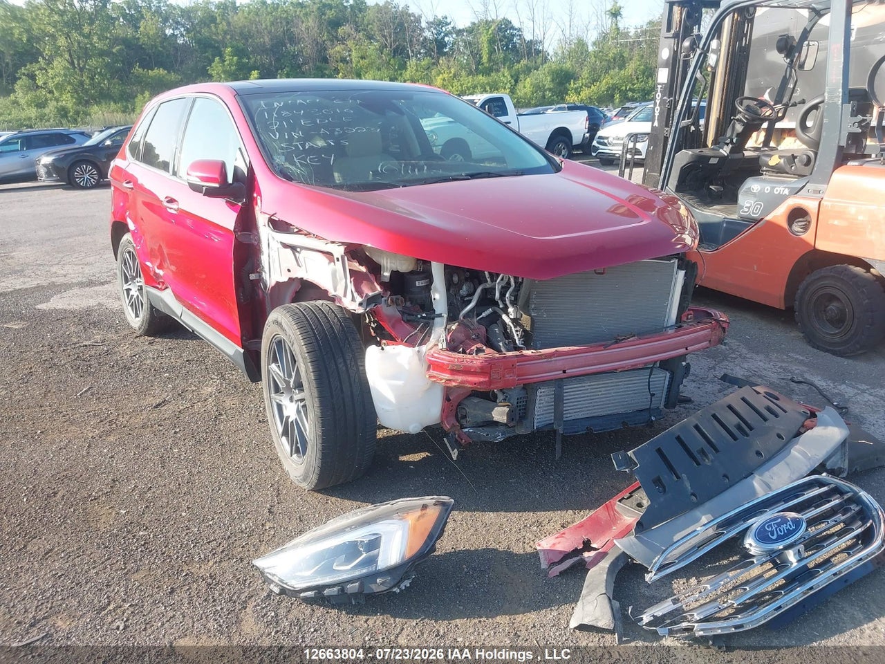 2021 FORD EDGE TITANIUM thumbnail 2