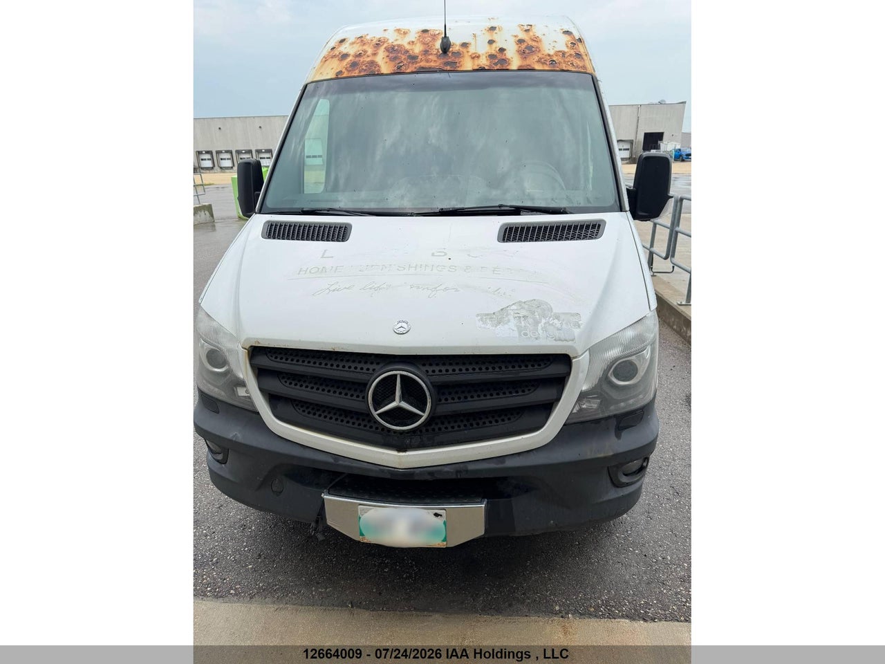 2014 MERCEDES BENZ SPRINTER 2500 HIGH ROOF V6 thumbnail 2