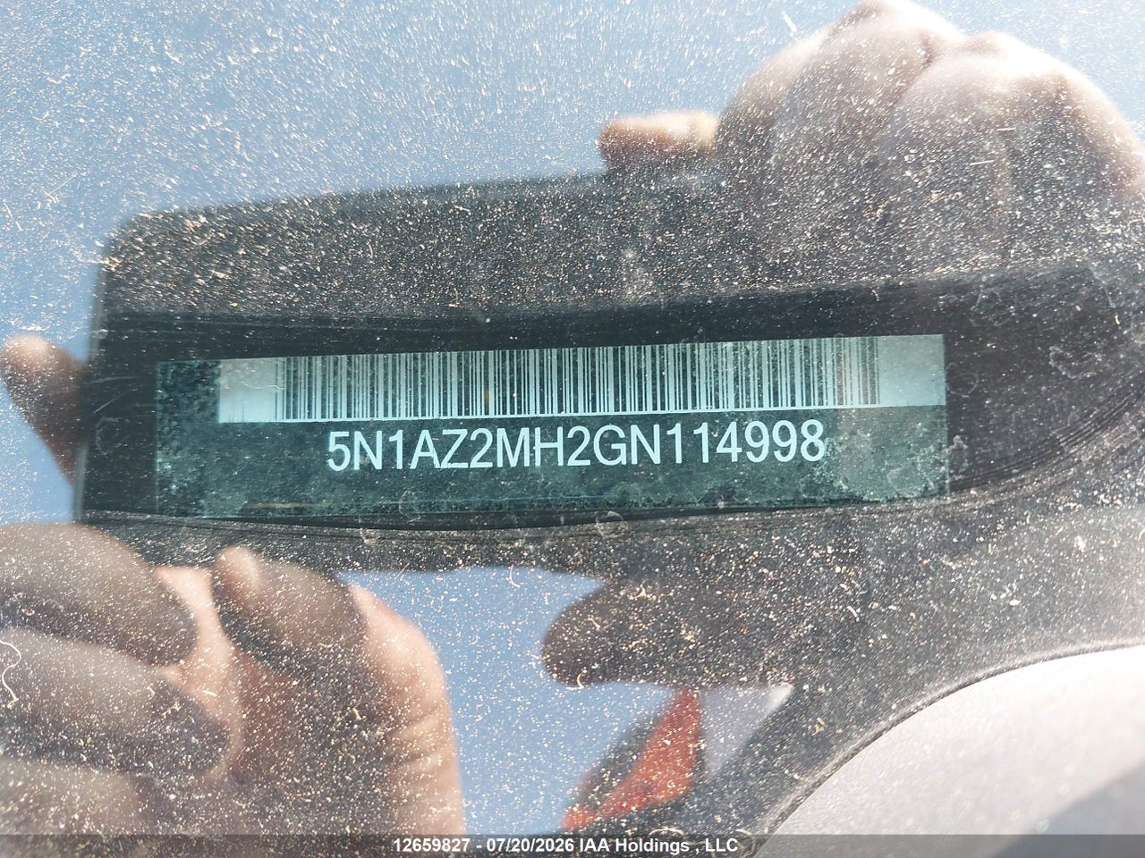2016 NISSAN MURANO PLATINUM/SL/SV thumbnail 10