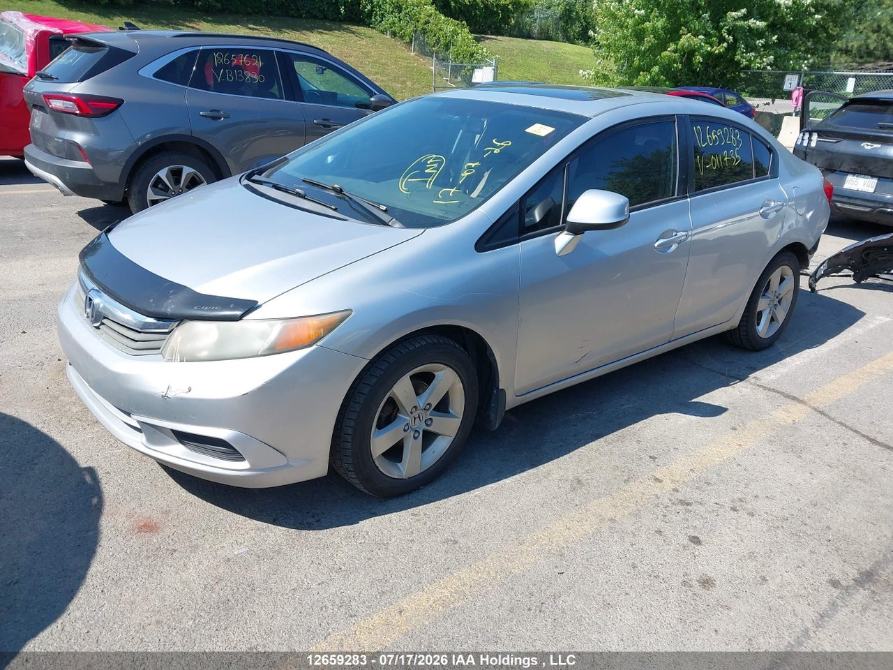 2012 HONDA CIVIC EX thumbnail 3