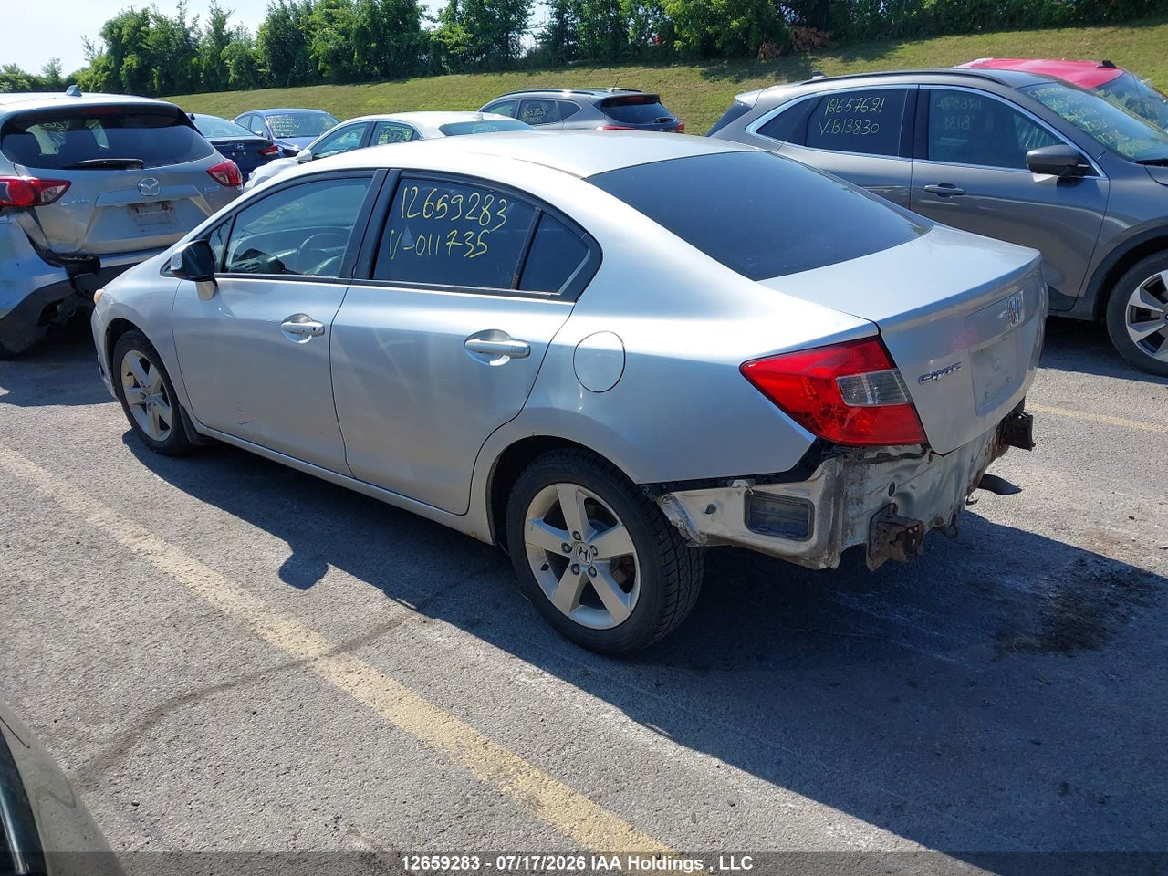 2012 HONDA CIVIC EX thumbnail 4