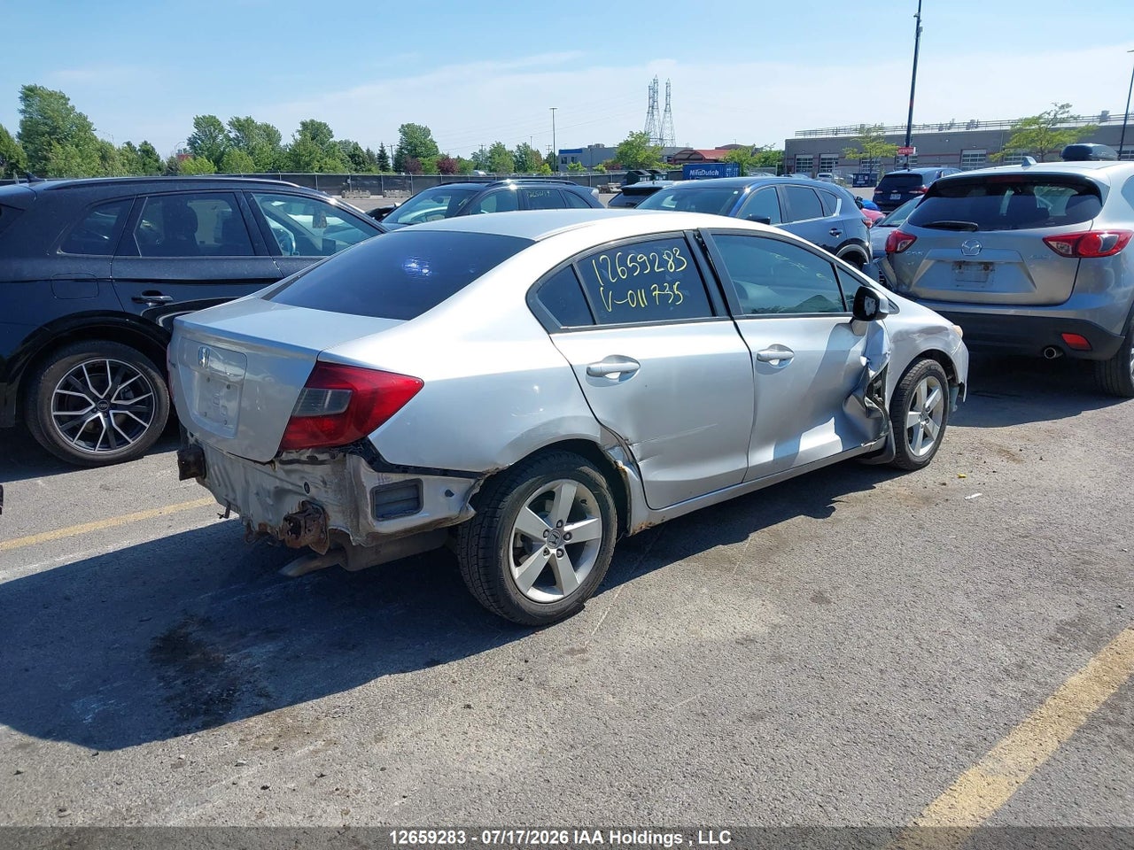 2012 HONDA CIVIC EX thumbnail 5