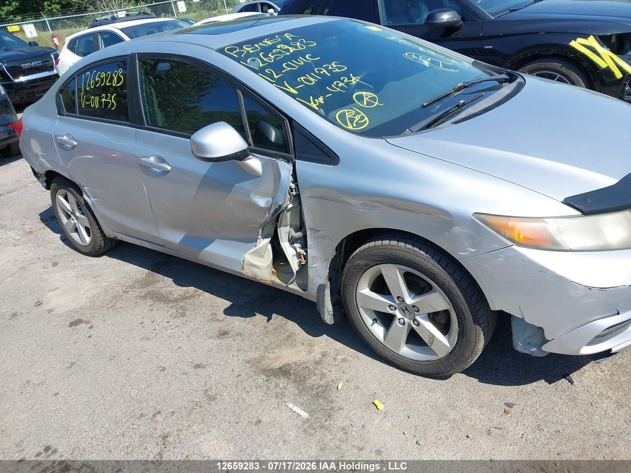 2012 HONDA CIVIC EX thumbnail 7